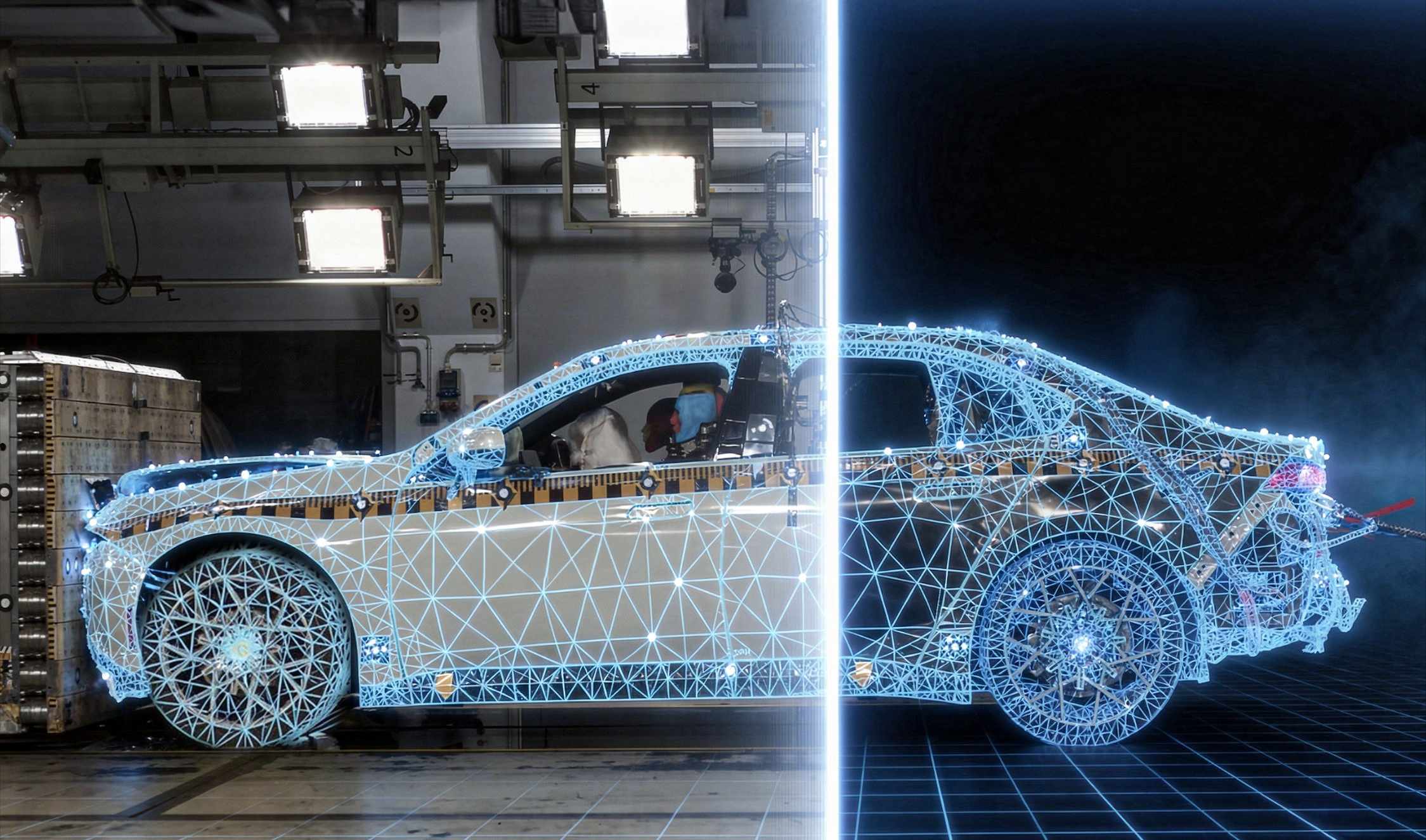 BMW réinvente les crash-tests